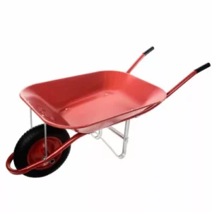 Carrinho de mão com caçamba metálica vermelho 45 litros - Gordini Soft